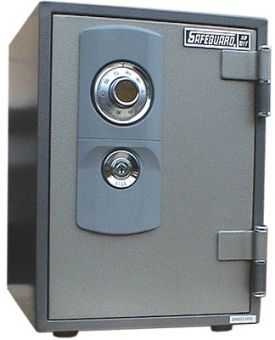 сейф огнестойкий sd101t(412x307x359)замок (ключевой + механический кодовый). вес 31 кг