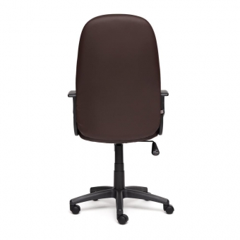 Кресло СН747 кож/зам, коричневый. Фото N3