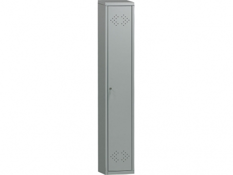 Металлический шкаф ПРАКТИК LS-01-40(1830x418x500) 1 секция,1 дверь.Вес 19 кг.