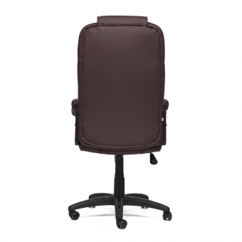 Кресло BERGAMO кож/зам, коричневый. Фото N3