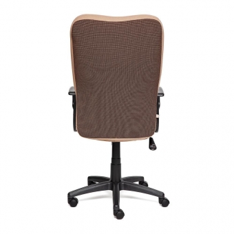 Кресло СН757 ткань, коричневый/бежевый. Фото N3