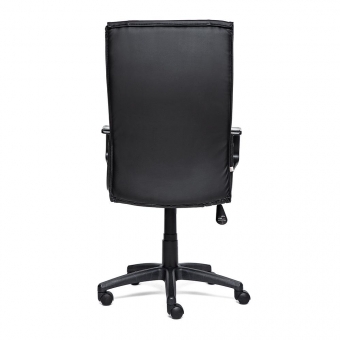 Кресло DAVOS кож/зам, черный. Фото N3