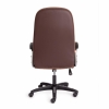 Кресло ADVANCE флок/кож/зам , коричневый. Фото N3