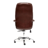 Кресло SOFTY LUX кож/зам, коричневый. Фото N3