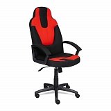 Кресло NEO 3 ткань, черный/красный