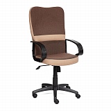 Кресло СН757 ткань, коричневый/бежевый