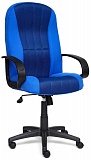 Кресло СН833 ткань/сетка, синий/синий
