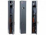 шкаф оружейный aiko беркут-3 el(1500x250x250),трейзер,3 ствола,замок (электр+ключев.). вес 27 кг.
